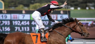 Texas Red Launches Comeback in $500,000 Dwyer Stakes